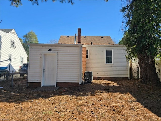 view of rear view of house