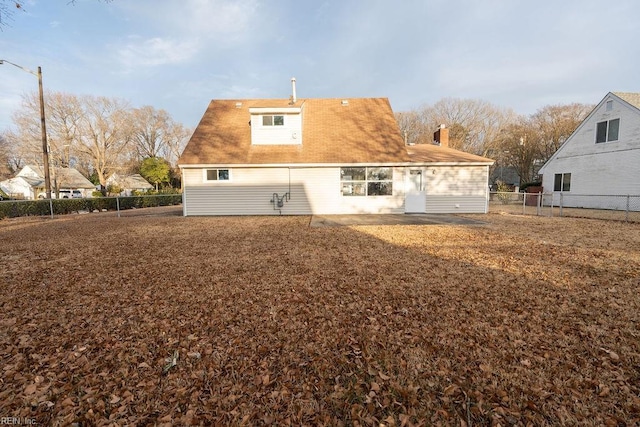 view of rear view of house