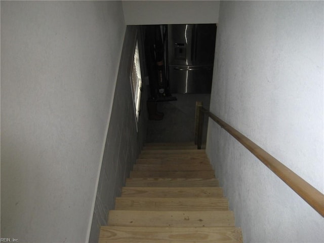 view of stairs