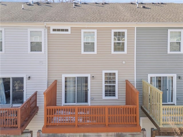 view of rear view of house