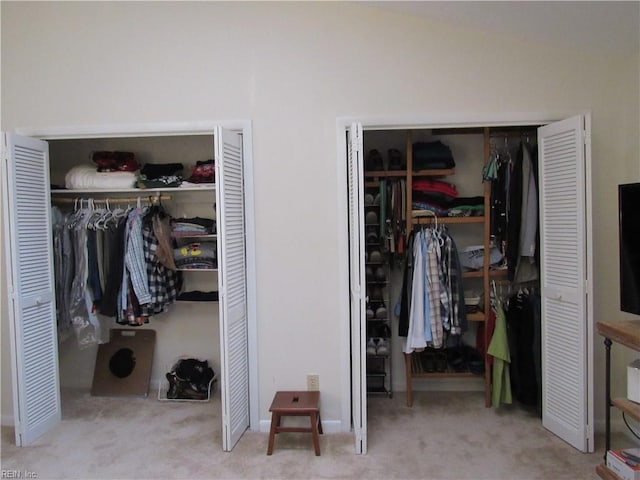 view of closet