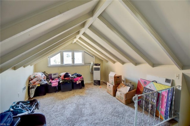 view of attic