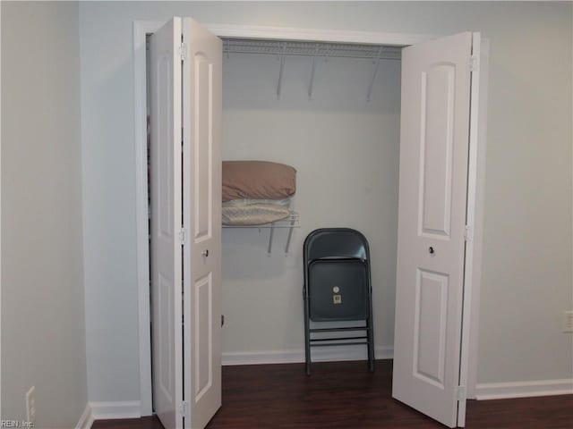 view of closet