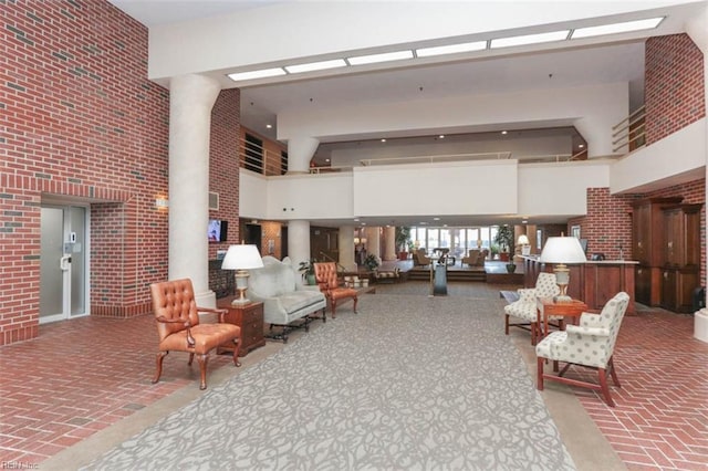 view of community lobby