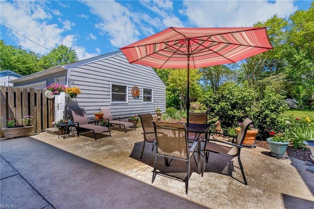 view of patio / terrace