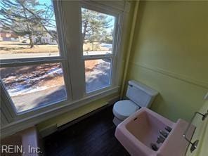 bathroom with toilet