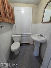 bathroom with toilet