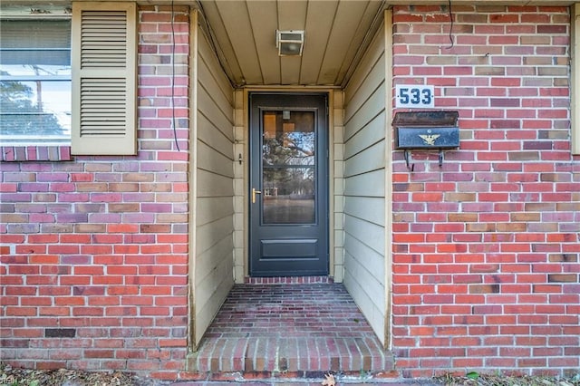 view of entrance to property