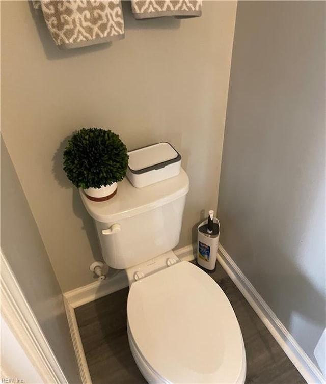 bathroom with toilet