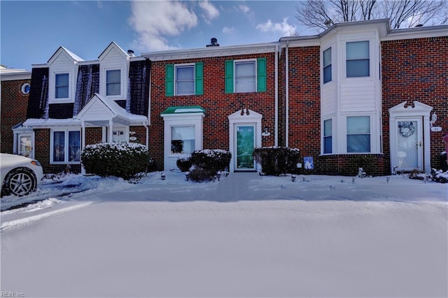 view of townhome / multi-family property