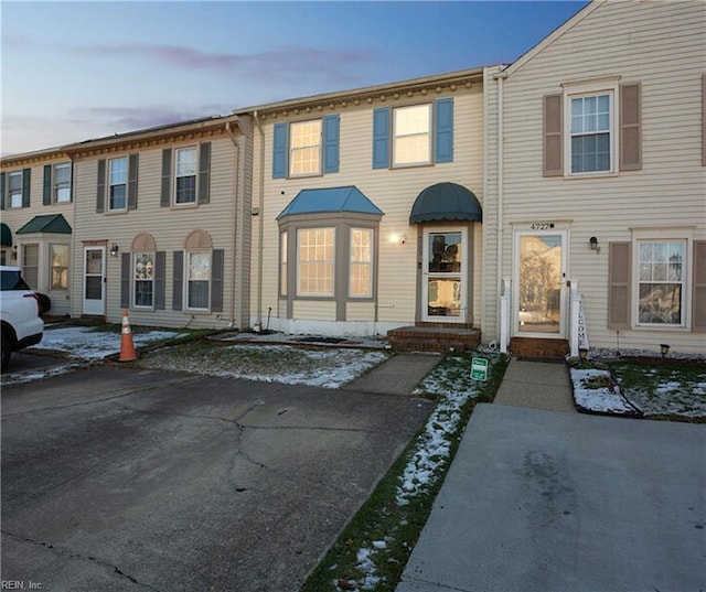 view of townhome / multi-family property