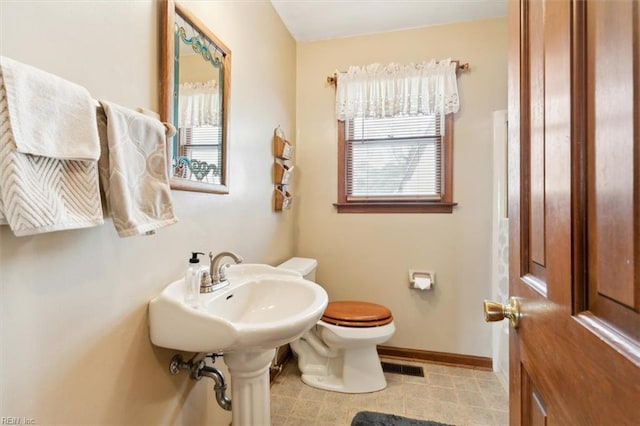 bathroom with toilet