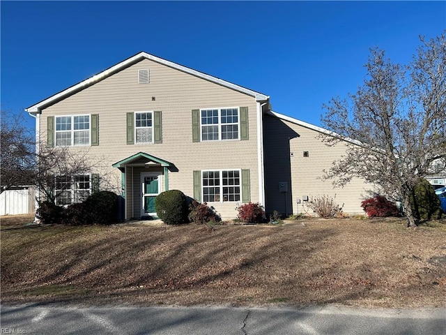 view of front of house