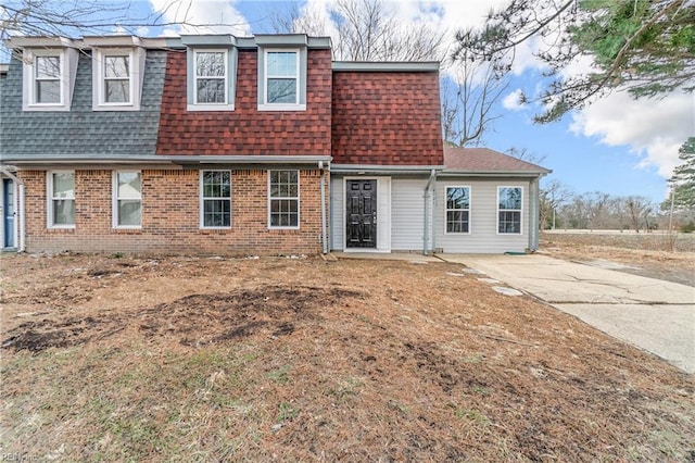 view of rear view of house