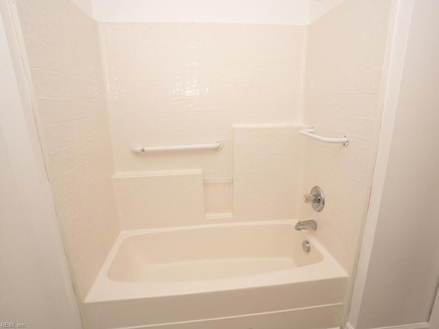 bathroom featuring tub / shower combination