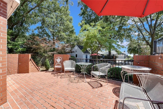 view of patio / terrace