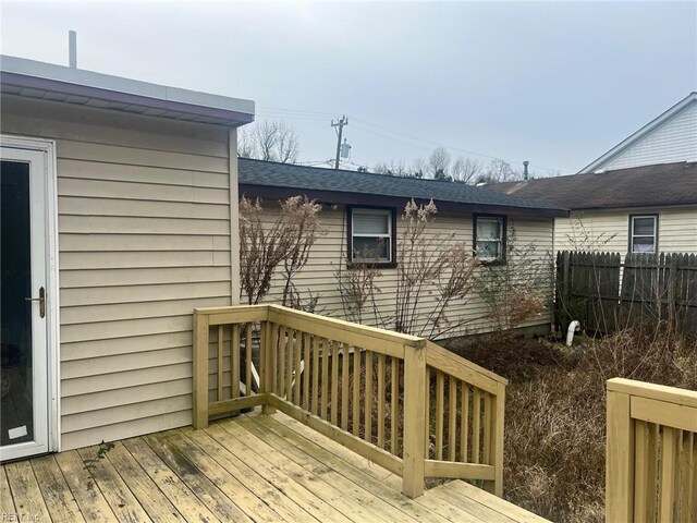 6336 Old Townpoint Rd, Suffolk, VA 23435 - view of deck