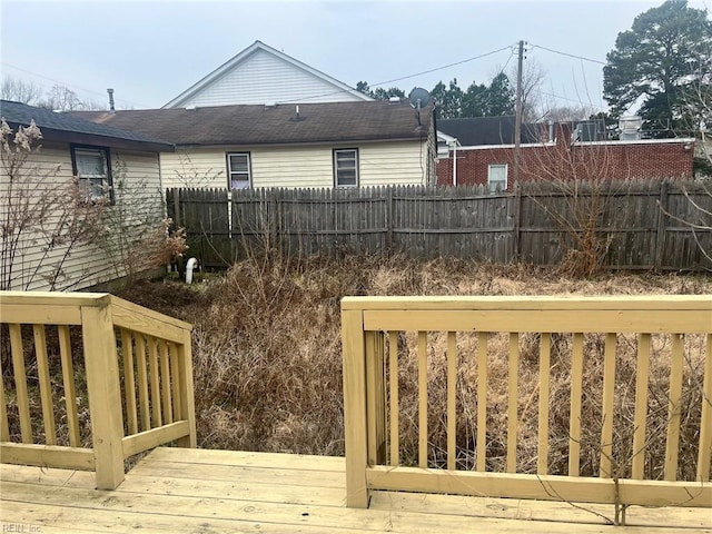 6336 Old Townpoint Rd, Suffolk, VA 23435 - view of yard with a wooden deck