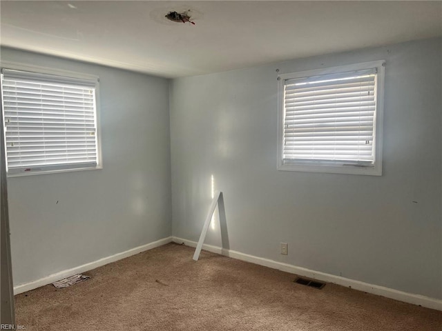 6336 Old Townpoint Rd, Suffolk, VA 23435 - spare room featuring carpet