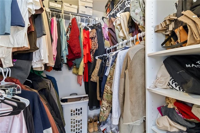 view of spacious closet