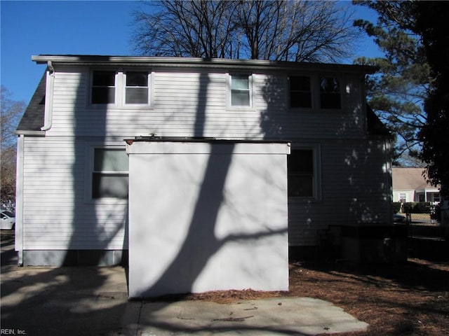 exterior space with a patio area