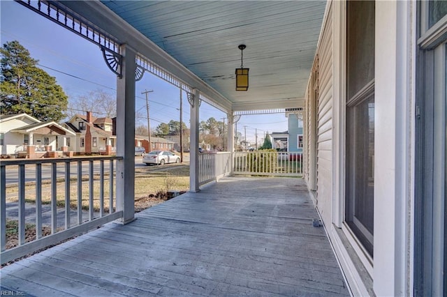 view of patio / terrace featuring a porch