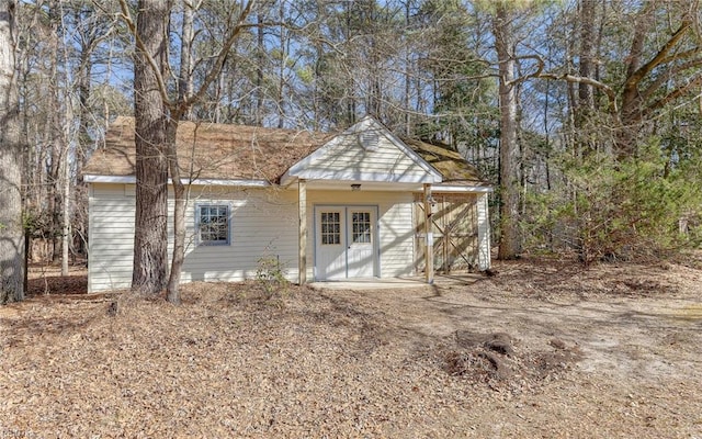 view of back of house