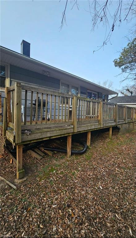 view of deck