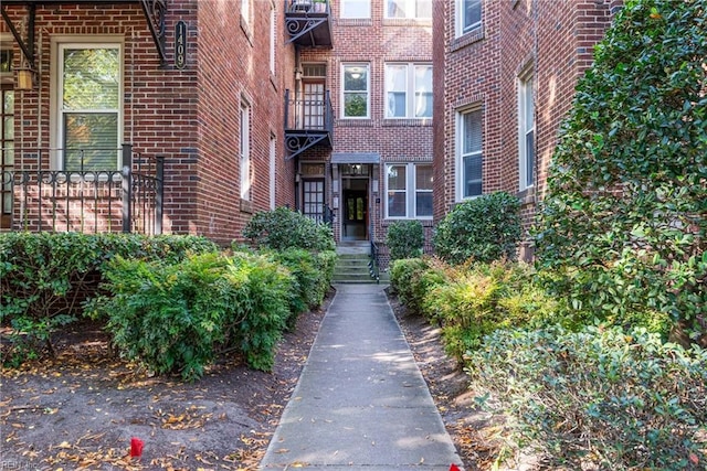 view of property entrance