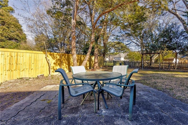 view of patio / terrace