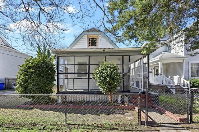 view of front facade with a porch