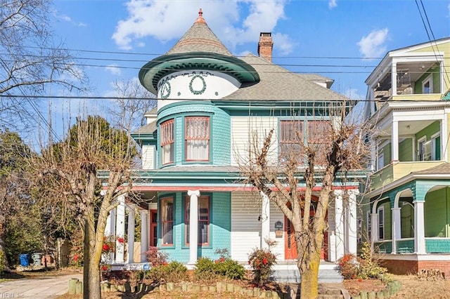 view of victorian-style house