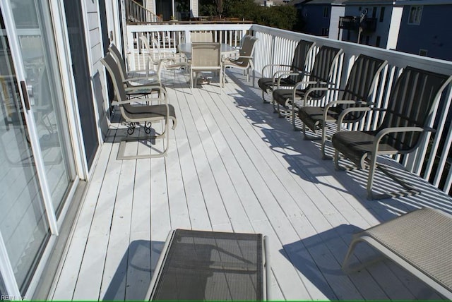 view of deck