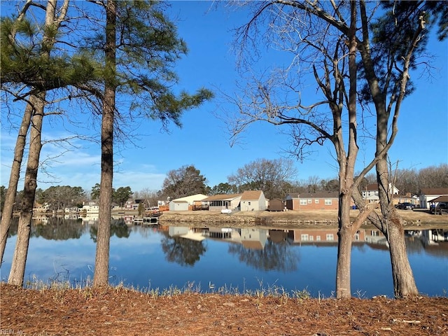 property view of water