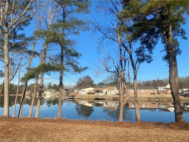 view of water feature