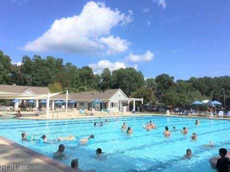 view of swimming pool