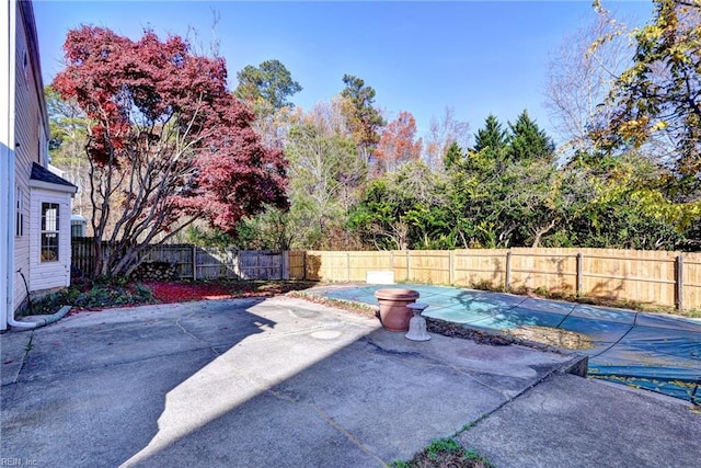 exterior space with a patio