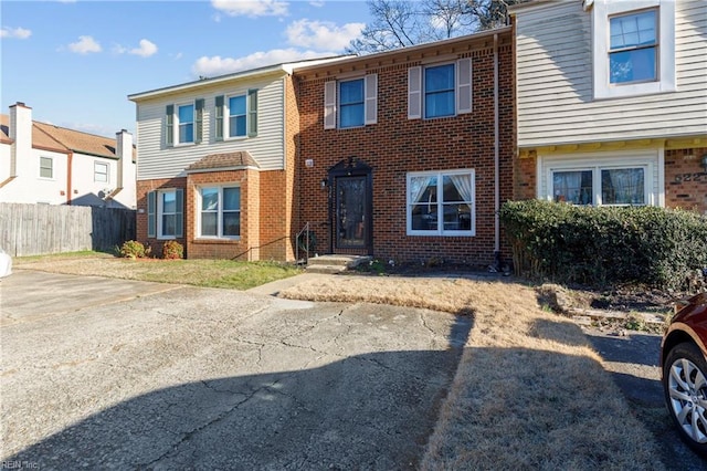 view of townhome / multi-family property