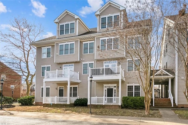 view of townhome / multi-family property