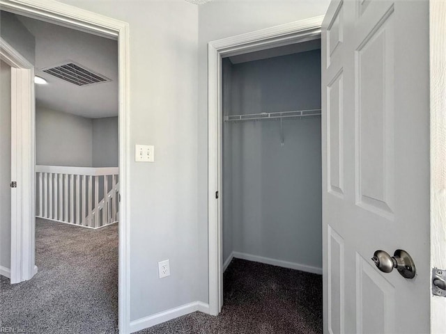 view of closet