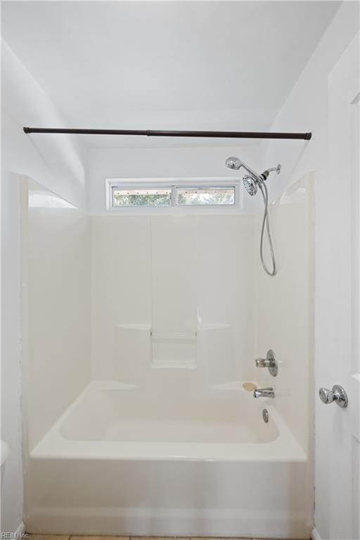 full bathroom featuring shower / bathtub combination