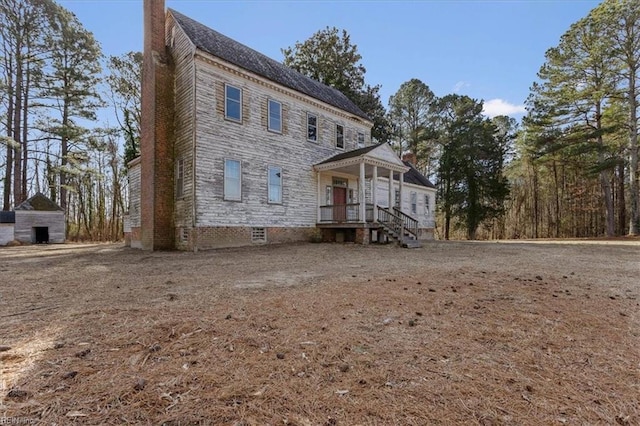 view of front of house