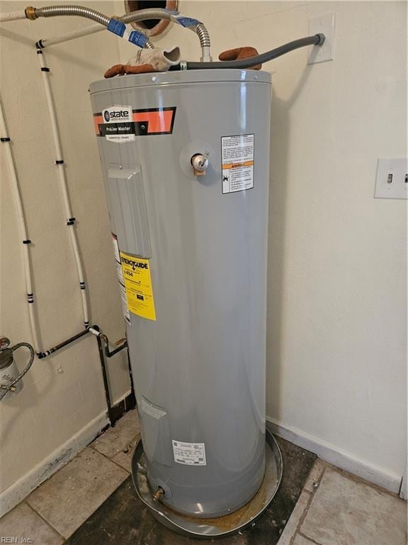 utilities featuring water heater