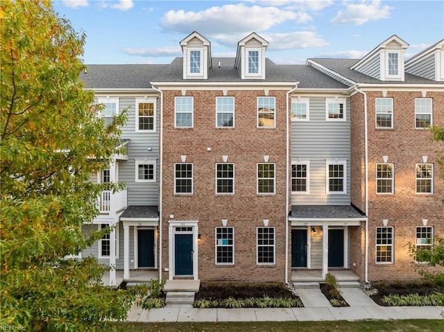 view of townhome / multi-family property