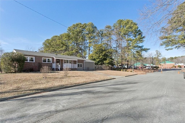 view of ranch-style home