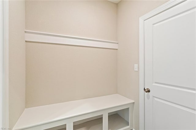 view of mudroom