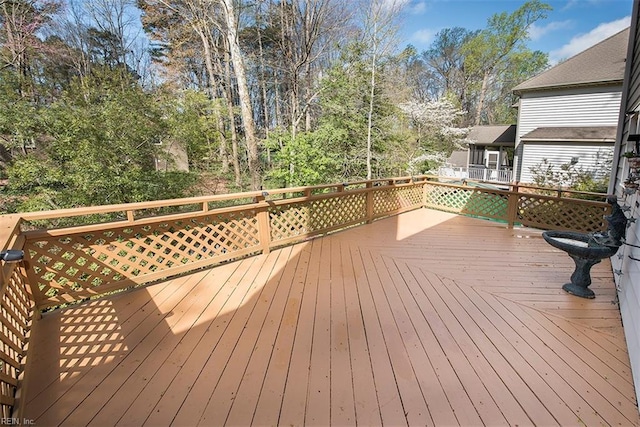 view of deck