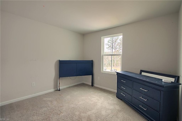 interior space with light colored carpet