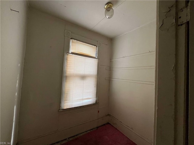 spare room featuring plenty of natural light