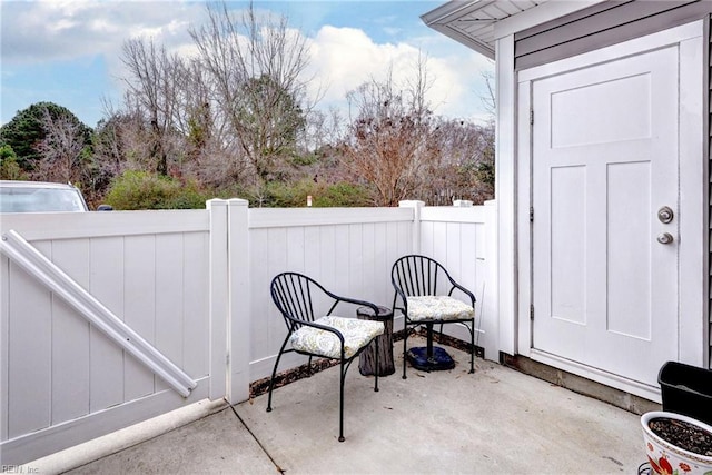 view of patio / terrace